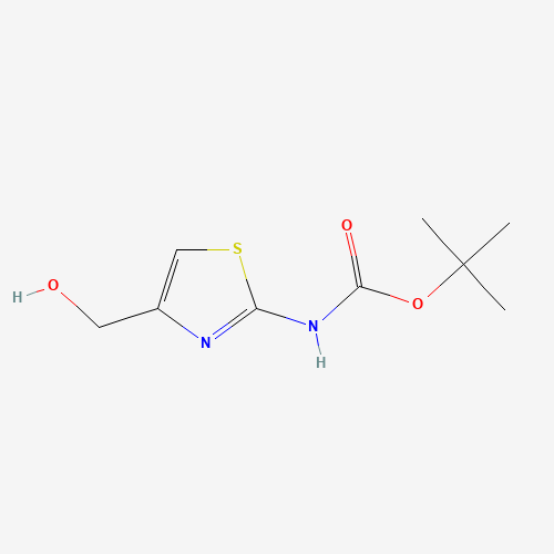 494769-44-7 tert-Butyl 4-(hydroxymethyl)thiazol-2-ylcarbamate chemical structure