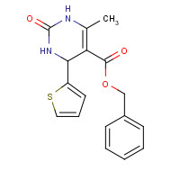 312623-13-5 Benzyl 6-methyl-2-oxo-4-(2-thienyl)-1,2,3,4-tetrahydropyrimidine-5-carboxylate chemical structure