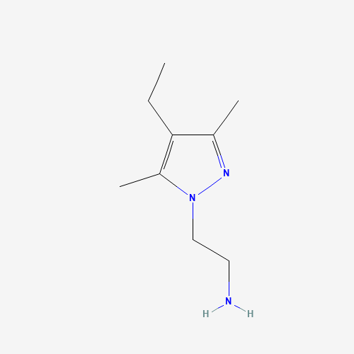 562815-62-7 [2-(4-Ethyl-3,5-dimethyl-1H-pyrazol-1-yl)ethyl]-amine chemical structure