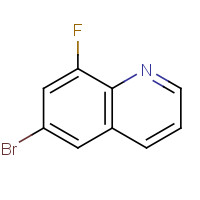 220513-46-2 6-Bromo-8-fluoroquinoline chemical structure
