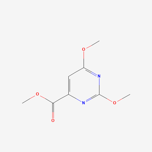55878-45-0 2,6-Dimethoxypyrimidine-4-carboxylic acid methyl ester chemical structure