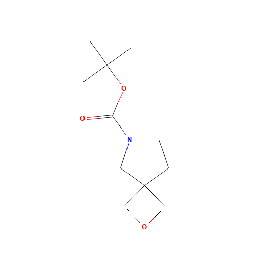 1245816-31-2 2-Oxa-6-azaspiro[3.4]octane-6-carboxylic acid tert-butyl ester chemical structure