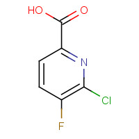 860296-24-8 6-Chloro-5-fluoropyridine-2-carboxylic acid chemical structure