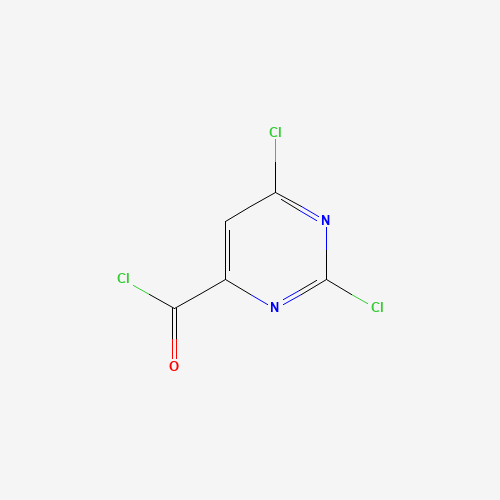 26830-94-4 2,6-Dichloropyrimidine-4-carbonyl chloride chemical structure
