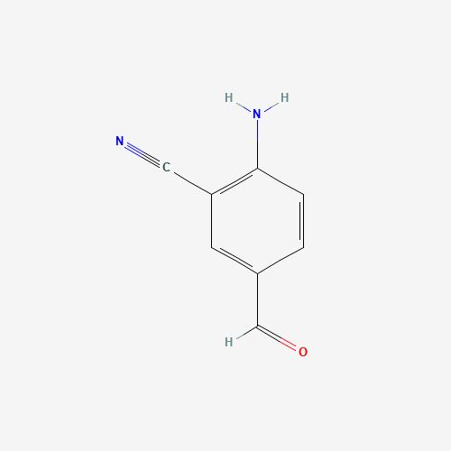 22782-40-7 2-Amino-5-formylbenzonitrile chemical structure