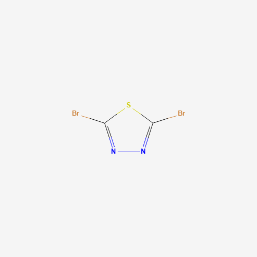 55981-29-8 Dibromo-1,3,4-thiadiazole chemical structure