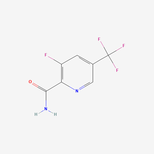 852062-16-9 3-Fluoro-5-(trifluoromethyl)pyridine-2-carboxamide chemical structure
