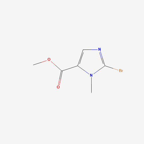 120781-02-4 Methyl 2-bromo-1-methyl-1H-imidazole-5-carboxylate chemical structure