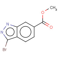 192945-56-5 Methyl 3-bromoindazole-6-carboxylate chemical structure