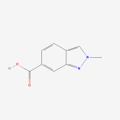 1031417-46-5 2-Methylindazole-6-carboxylic acid chemical structure