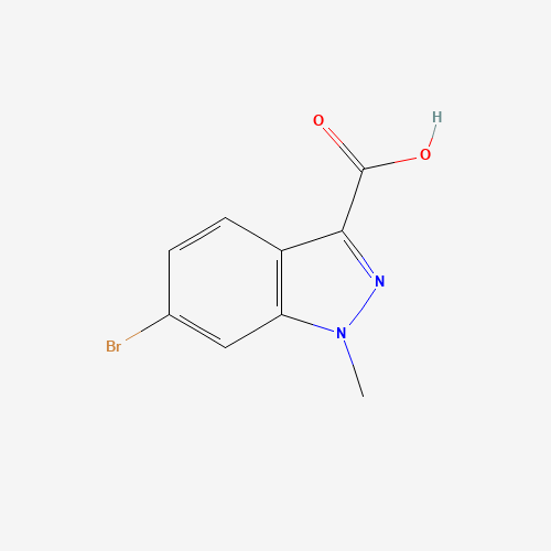 1021859-29-9 6-Bromo-1-methyl-1H-indazole-3-carboxylic acid chemical structure