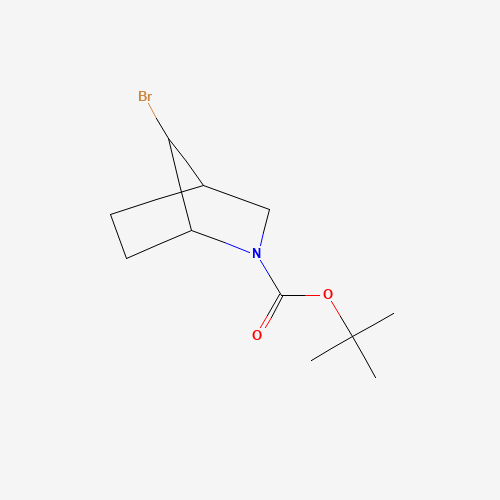 1221818-32-1 tert-Butyl 7-bromo-3-azabicyclo[2.2.1]heptane-3-carboxylate chemical structure