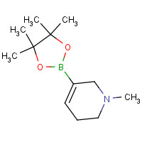 1254982-25-6 1-Methyl-5-(4,4,5,5-tetramethyl-1,3,2-dioxaborolan-2-yl)-1,2,3,6-tetrahydropyridine chemical structure