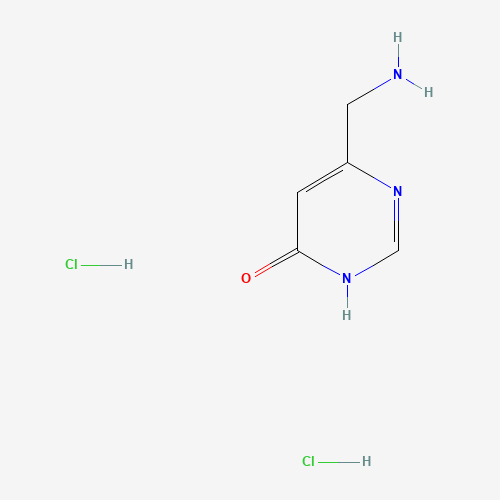 1269054-56-9 6-(Aminomethyl)-1H-pyrimidin-4-one dihydrochloride chemical structure