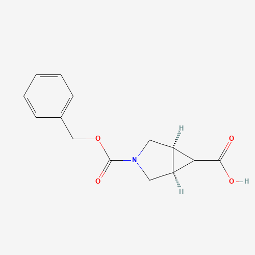 134575-15-8 (1S,5R)-3-Benzyloxycarbonyl-3-azabicyclo[3.1.0]hexane-6-carboxylic acid chemical structure