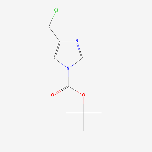 500782-71-8 tert-Butyl 4-(chloromethyl)imidazole-1-carboxylate chemical structure