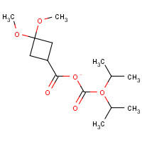 115118-68-8 Diisopropyl 3,3-dimethoxycyclobutane-1,1-dicarboxylate chemical structure