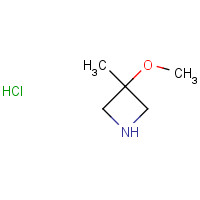 905843-93-8 3-Methoxy-3-methylazetidine hydrochloride chemical structure