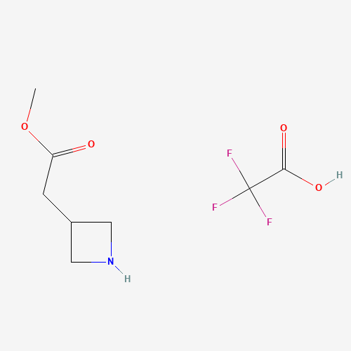 1313738-62-3 Methyl 3-azetidineacetate trifluoroacetate salt chemical structure