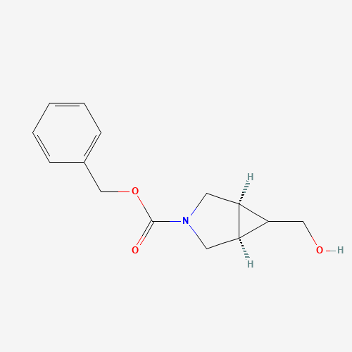 134575-14-7 Benzyl (1R,5S)-6-(hydroxymethyl)-3-azabicyclo[3.1.0]hexane-3-carboxylate chemical structure