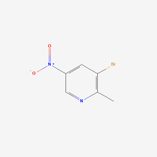 186593-42-0 3-Bromo-2-methyl-5-nitro-pyridine chemical structure
