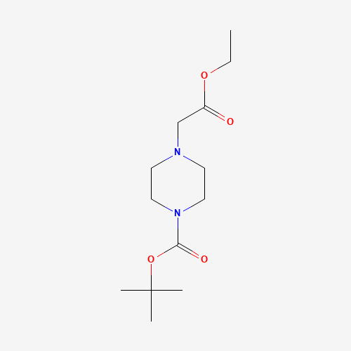 209667-59-4 tert-Butyl 4-[(ethoxycarbonyl)methyl]-piperazine-1-carboxylate chemical structure