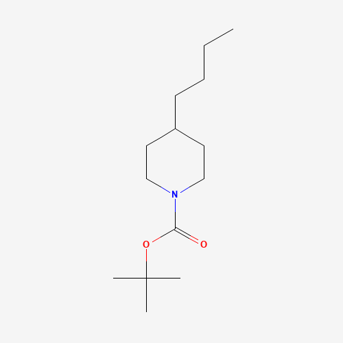 1160592-00-6 tert-Butyl 4-butylpiperidine-1-carboxylate chemical structure