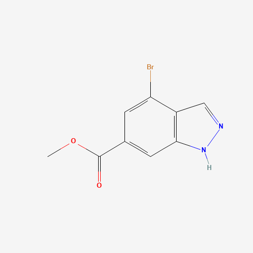 885518-47-8 Methyl 4-bromo-6-(1H)-indazole carboxylate chemical structure