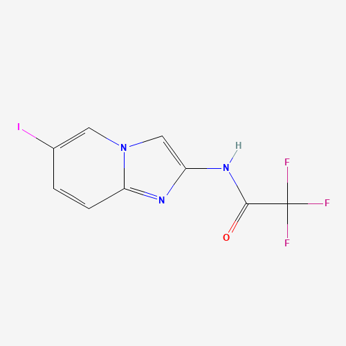 209971-49-3 2,2,2-Trifluoro-N-(6-iodo-imidazo[1,2-a]pyridin-2-yl)acetamide chemical structure