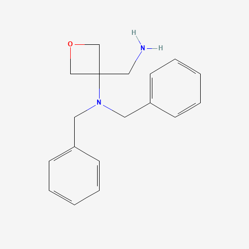 1021392-84-6 3-Aminomethyl-3-[bis(phenylmethyl)amino]oxetane chemical structure