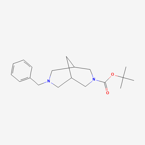 227940-71-8 tert-Butyl 7-benzyl-3,7-diaza-bicyclo[3.3.1]nonane-3-carboxylate chemical structure