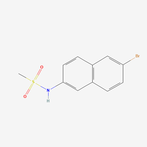 1132940-86-3 N-(6-Bromonaphthalen-2-yl)methanesulfonamide chemical structure