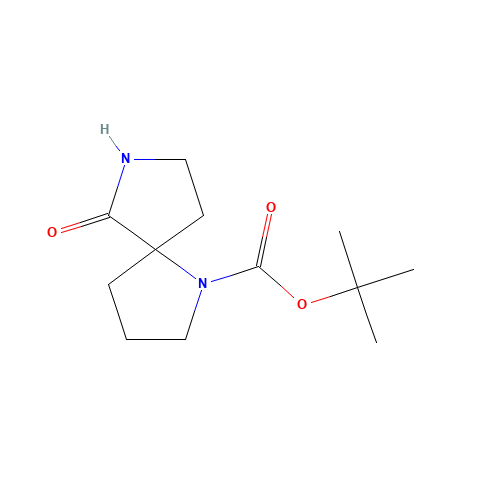 1221818-45-6 tert-Butyl 9-oxo-4,8-diazaspiro[4.4]nonane-4-carboxylate chemical structure
