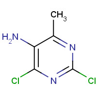 13162-27-1 2,4-Dichloro-6-methylpyrimidin-5-ylamine chemical structure