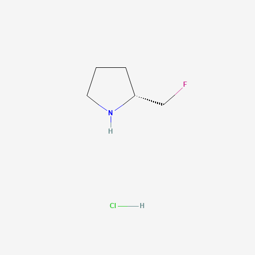 875553-78-9 (2S)-2-(Fluoromethyl)pyrrolidine hydrochloride chemical structure