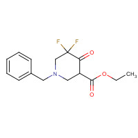 1067915-34-7 Ethyl 1-benzyl-5,5-difluoro-4-oxo-piperidine-3-carboxylate chemical structure