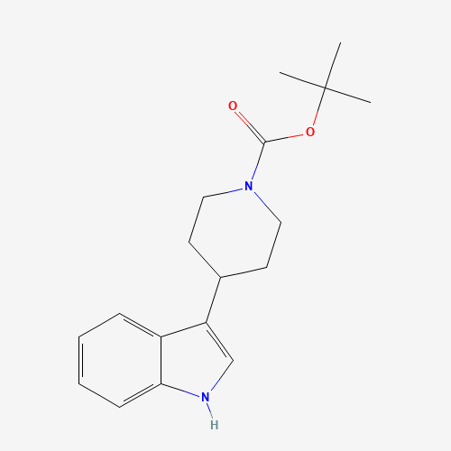 155302-28-6 tert-Butyl 4-(1H-indol-3-yl)-piperidine-1-carboxylate chemical structure