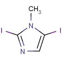 86026-81-5 2,5-Diiodo-1-methylimidazole chemical structure