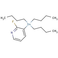 155533-81-6 2-Fluoro-3-(tributylstannyl)pyridine chemical structure