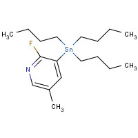 1025745-87-2 2-Fluoro-5-methyl-3-(tributylstannyl)pyridine chemical structure