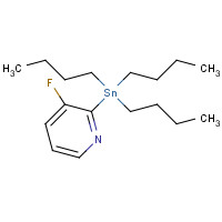 573675-60-2 3-Fluoro-2-(tributylstannyl)pyridine chemical structure