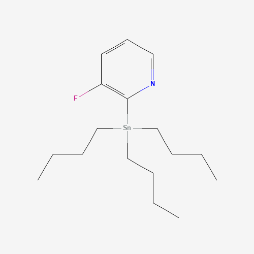 573675-60-2 3-Fluoro-2-(tributylstannyl)pyridine chemical structure