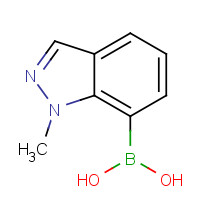 1001907-59-0 1-Methyl-1H-indazole-7-boronic acid chemical structure