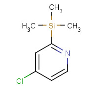 139585-50-5 4-Chloro-2-trimethylsilylpyridine chemical structure