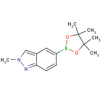 1189746-27-7 2-Methyl-2H-indazole-5-boronic acid pinacol ester chemical structure
