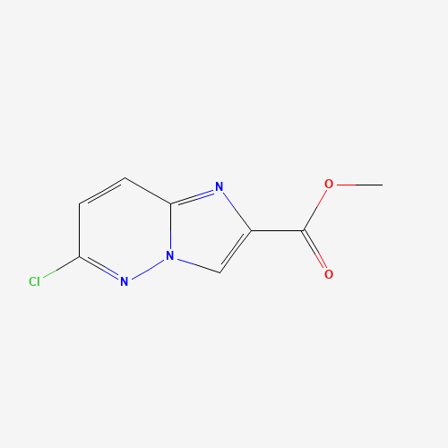 572910-59-9 6-Chloroimidazo[1,2-b]pyridazine-2-carboxylic acid methyl ester chemical structure