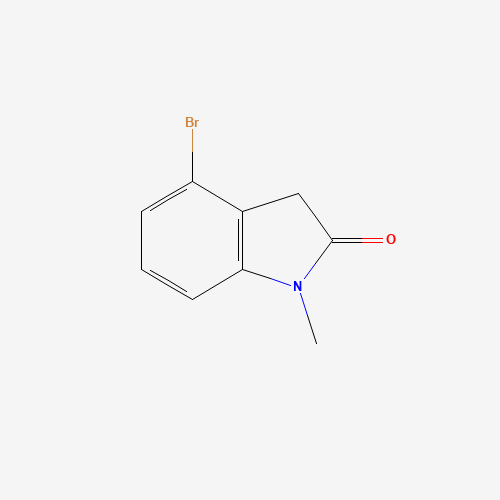 884855-68-9 4-Bromo-1-methylindolin-2-one chemical structure