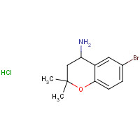 226922-92-5 6-Bromo-3,4-dihydro-2,2-dimethyl-2H-chroman-4-amine hydrochloride chemical structure