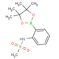 380430-60-4 [(2-Methylsulfonyl)aminophenyl]-boronic acid, pinacol ester chemical structure
