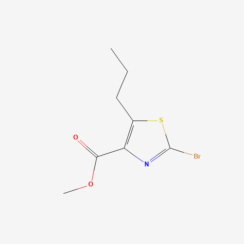 1120214-96-1 Methyl 2-bromo-5-propylthiazole-4-carboxylate chemical structure